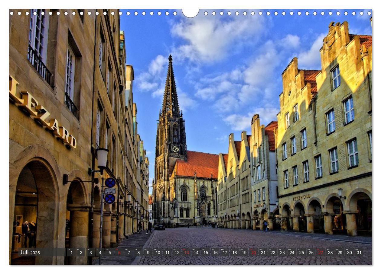 Bild: 9783435622726 | Münster - Historische Stadt mit jungem Gesicht (Wandkalender 2025...