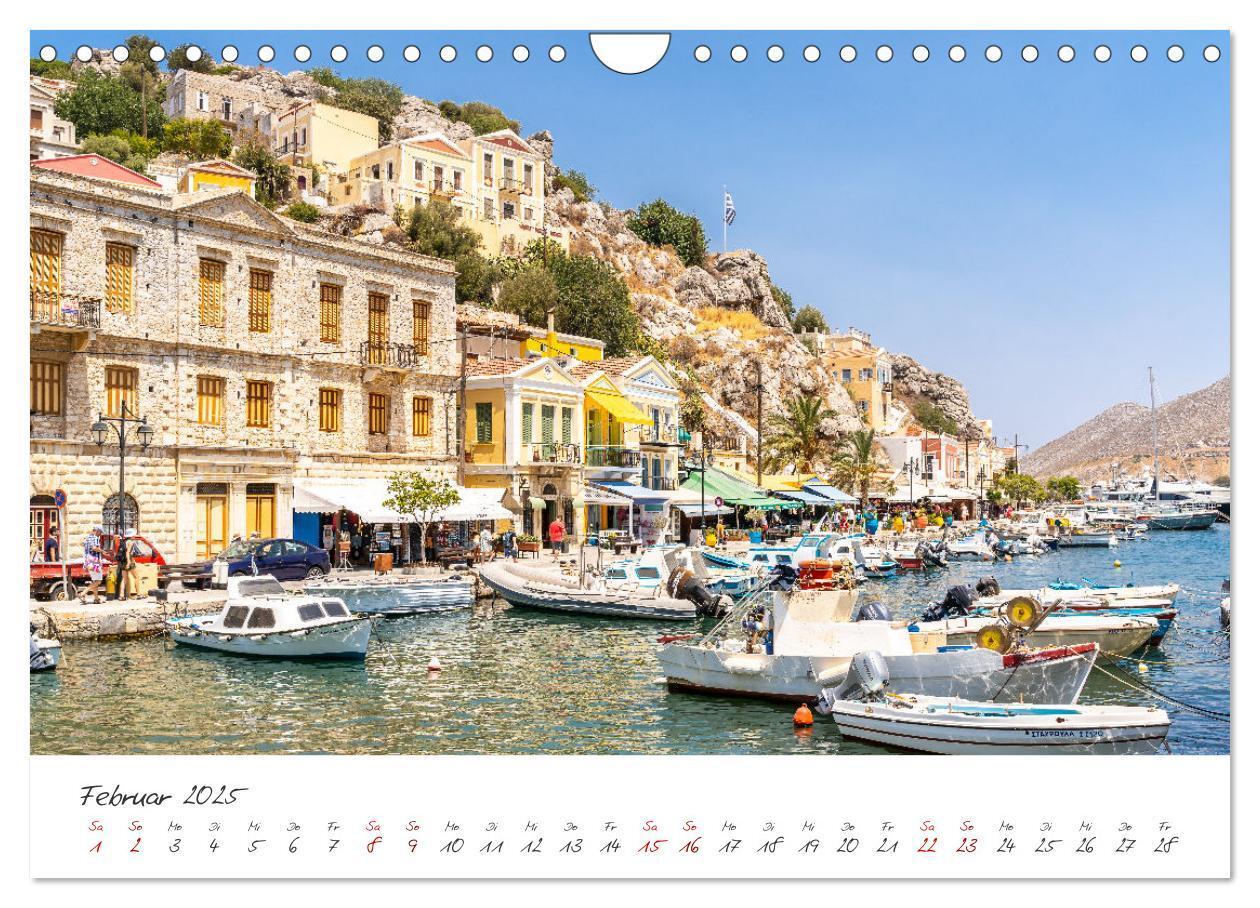 Bild: 9783435031375 | Das bezaubernde Symi (Wandkalender 2025 DIN A4 quer), CALVENDO...