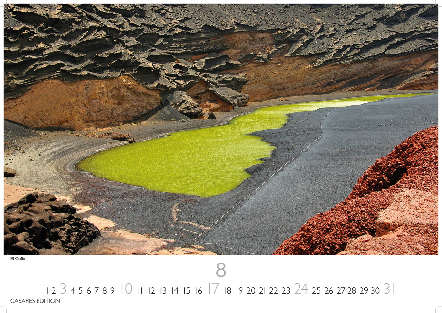 Bild: 9781835240465 | Lanzarote 2025 L 35x50cm | Kalender | 14 S. | Deutsch | 2025