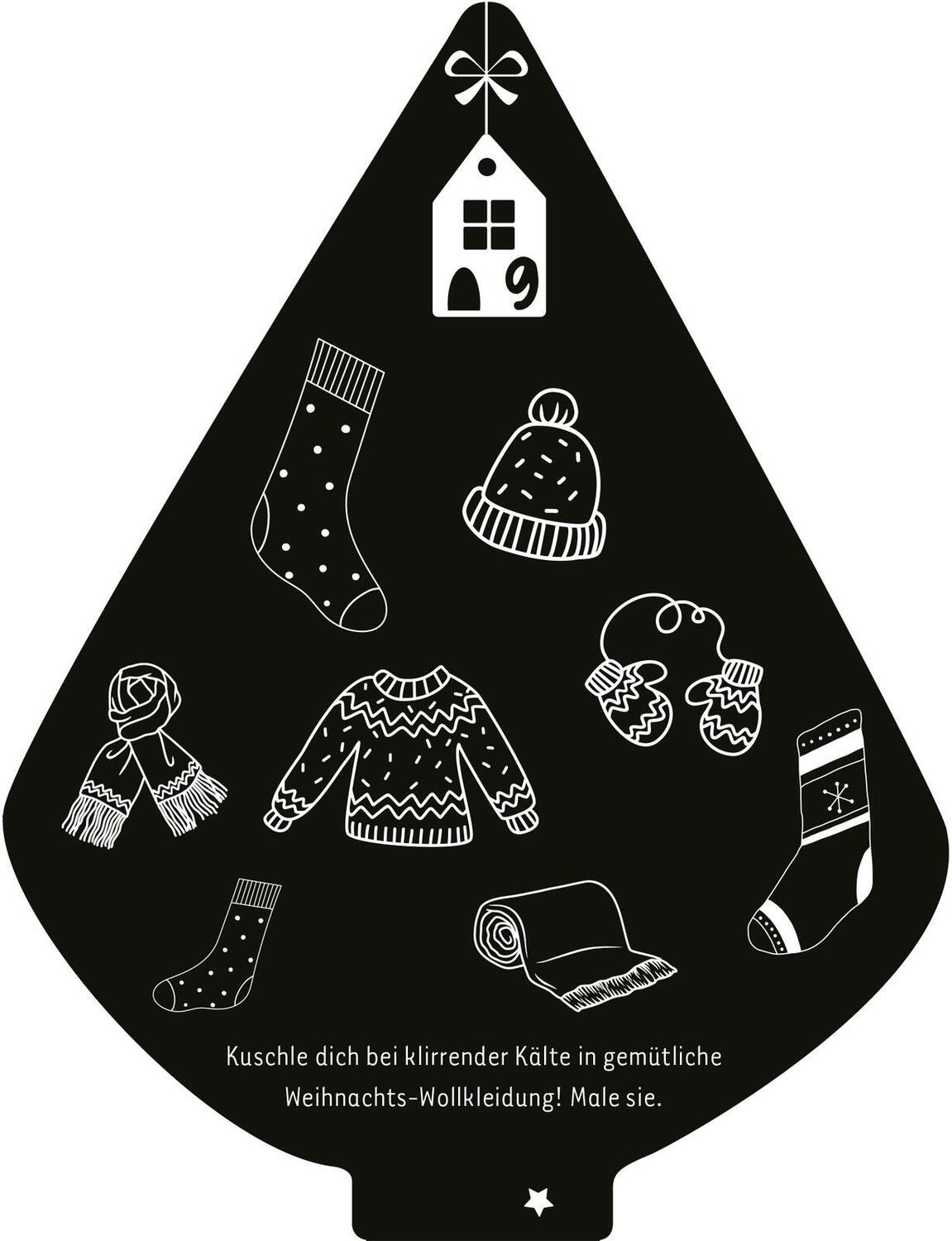 Bild: 9783845858678 | Mein Kritzkratz-Adventskalender | 24 x Kritzelspaß | Taschenbuch