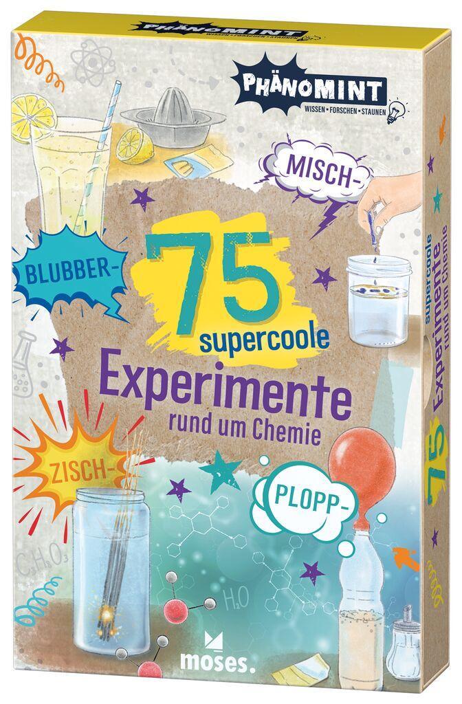 Cover: 9783964552341 | PhänoMINT 75 supercoole Blubber-Zisch-Misch-Plopp-Experimente | Saan