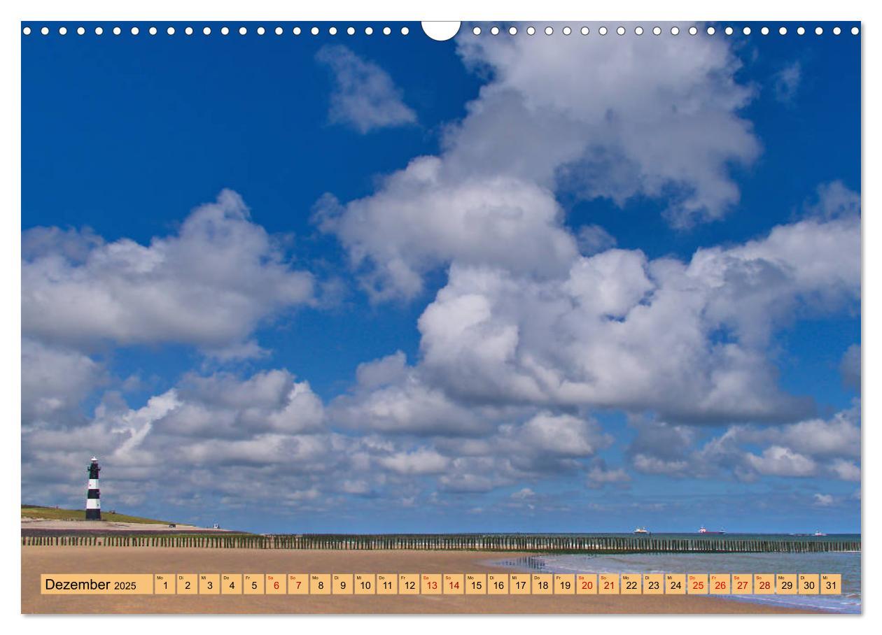 Bild: 9783435117307 | Holland - Die Nordsee von Zandvoort bis Breskens (Wandkalender 2025...