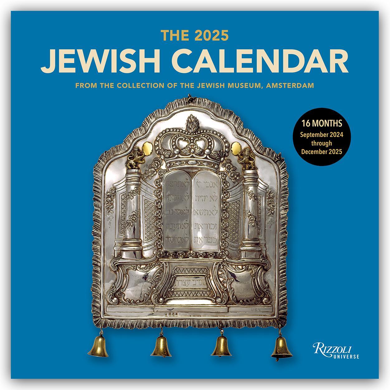 Cover: 9780789344977 | Jewish Calendar - Jüdischer Kalender 2025 - Wandkalender | Publishing