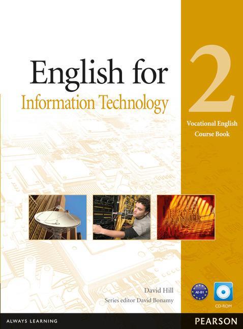 Cover: 9781408269909 | Vocational English Level 2 English for IT Coursebook (with CD-ROM...