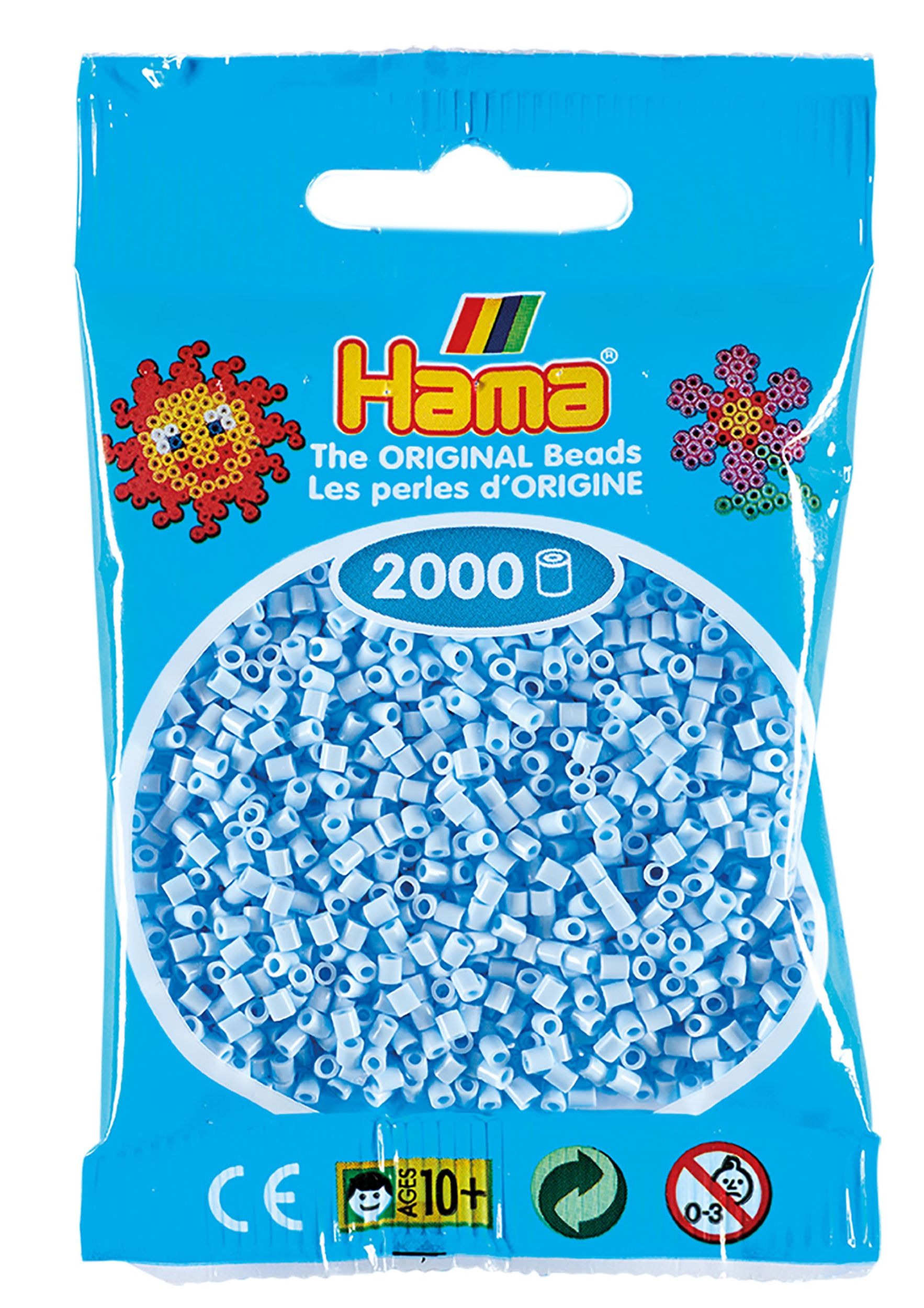 Cover: 28178501976 | Hama 501-97 - Beutel mit Mini Bügelperlen Eisblau, 2000 Stück | 2021