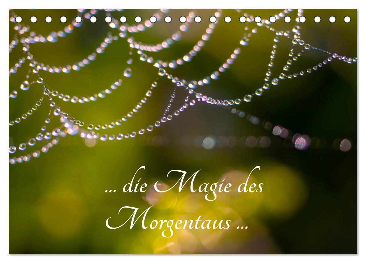 Cover: 9783435200443 | ... die Magie des Morgentaus ... (Tischkalender 2025 DIN A5 quer),...