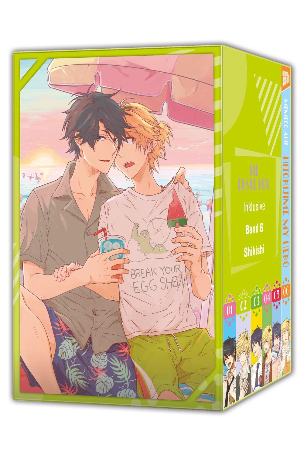 Cover: 9783964338860 | Hitorijime my Hero 6 mit Sammelschuber | Memeco Arii | Taschenbuch