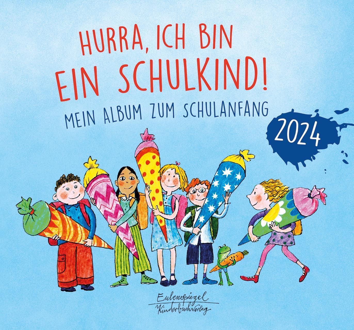 Cover: 9783359030591 | Hurra, ich bin ein Schulkind! 2024 | Mein Album zum Schulanfang | Buch