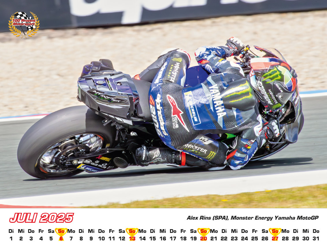 Bild: 9783948794668 | Motorrad Grand Prix Kalender 2025 | Frank Pommer | Kalender | Deutsch