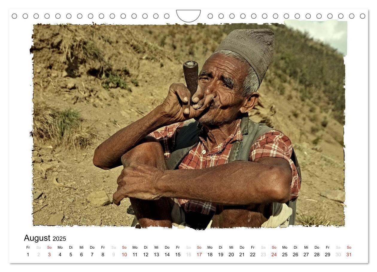 Bild: 9783435547111 | BEGEGNUNGEN IN NEPAL (Wandkalender 2025 DIN A4 quer), CALVENDO...