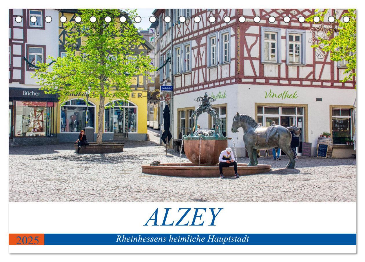 Cover: 9783435062249 | Alzey - Rheinhessens heimliche Hauptstadt (Tischkalender 2025 DIN...