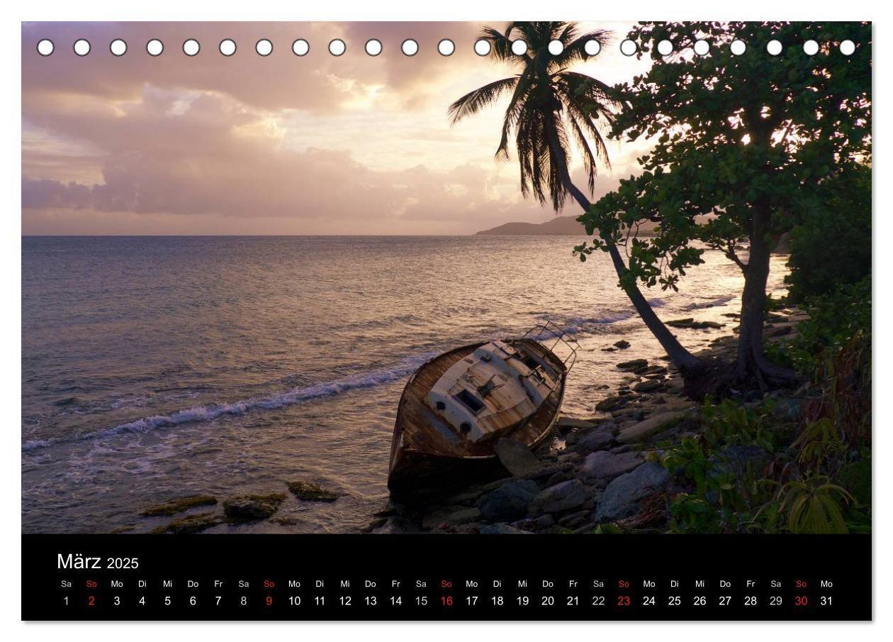 Bild: 9783435456277 | Trauminsel Puerto Rico (Tischkalender 2025 DIN A5 quer), CALVENDO...