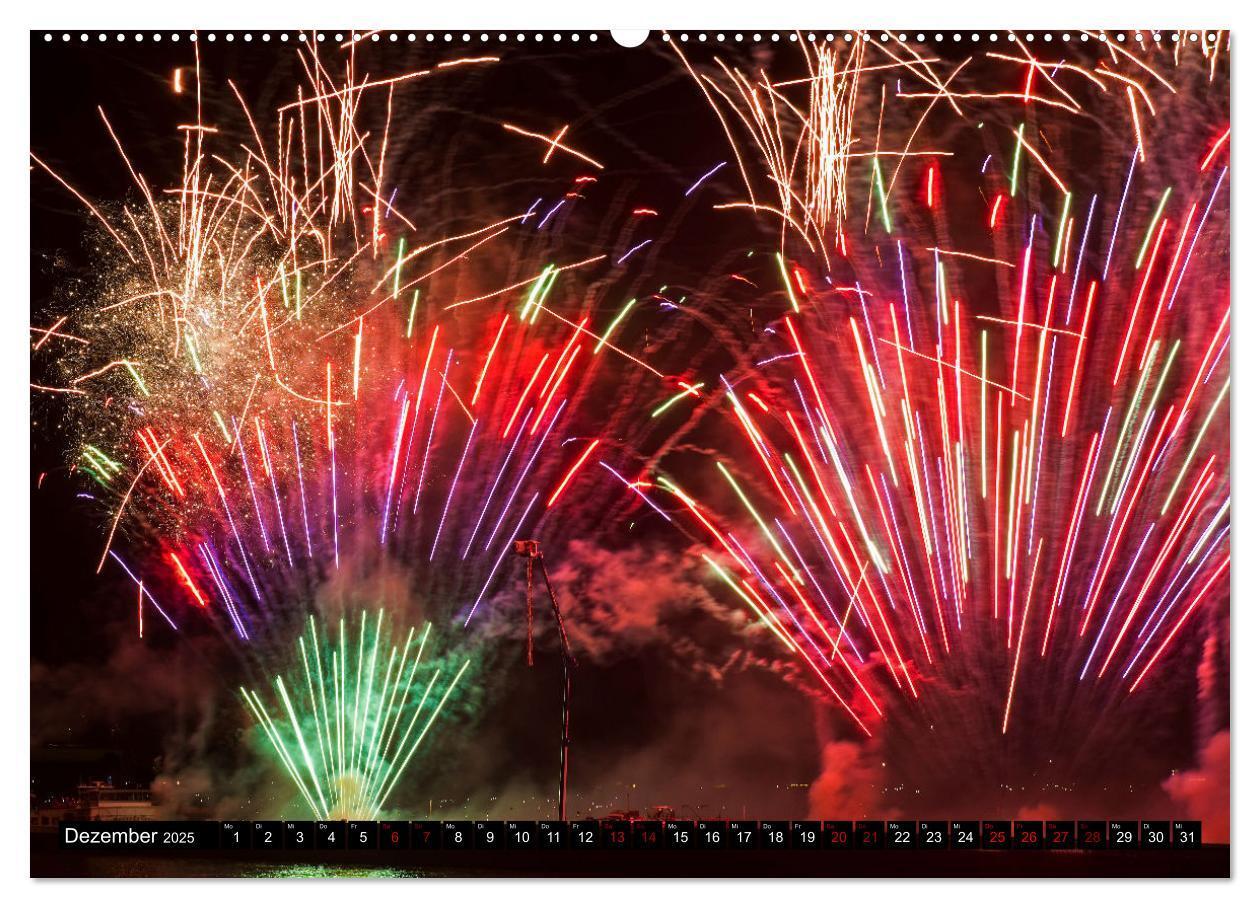 Bild: 9783435062522 | Feuerwerk - Kunstwerke am Himmel (Wandkalender 2025 DIN A2 quer),...