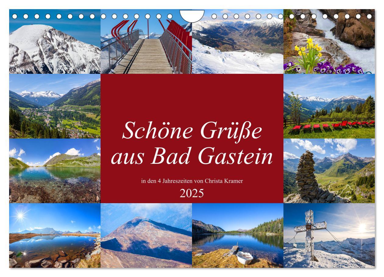 Cover: 9783435166541 | Schöne Grüße aus Bad Gastein (Wandkalender 2025 DIN A4 quer),...