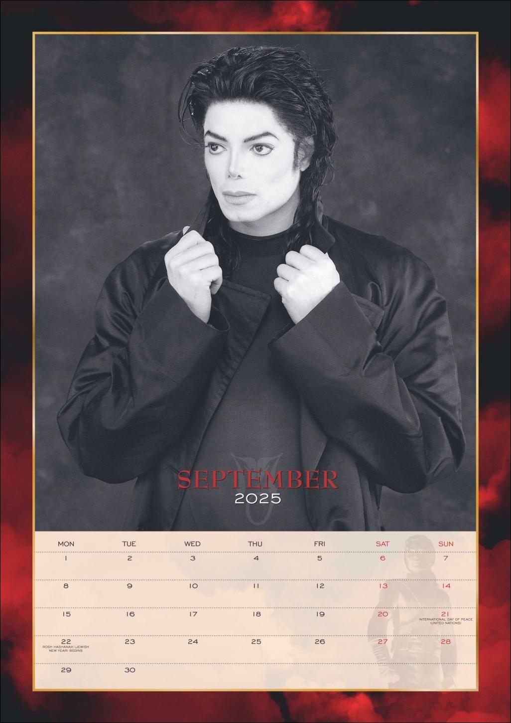 Bild: 9783840196737 | Michael Jackson Posterkalender 2025 | Michael Jackson | Kalender