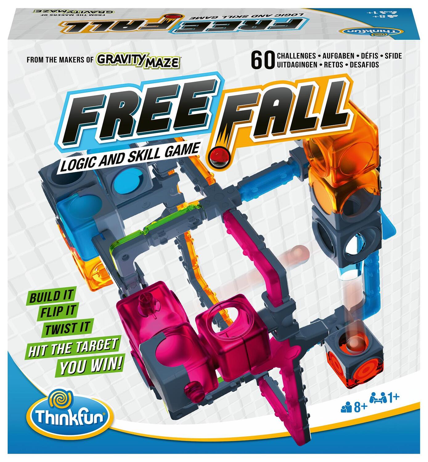 Cover: 4005556765485 | ThinkFun - 76548 - Free Fall - Schwerkraft auf einem neuen Level!...