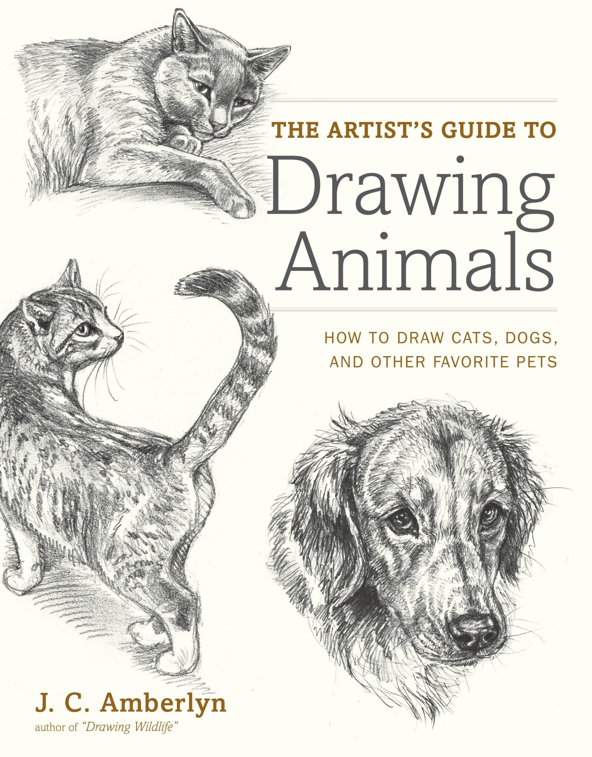 Cover: 9780823014231 | The Artist's Guide to Drawing Animals | J C Amberlyn | Taschenbuch