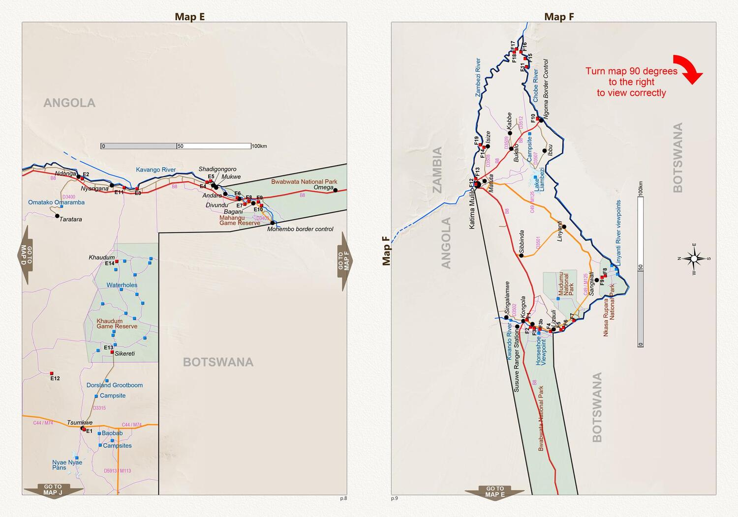 Bild: 9783947895427 | Detaillierte NAMIBIA Reisekarte - NAMIBIA ROAD MAP (1:1.160.000)