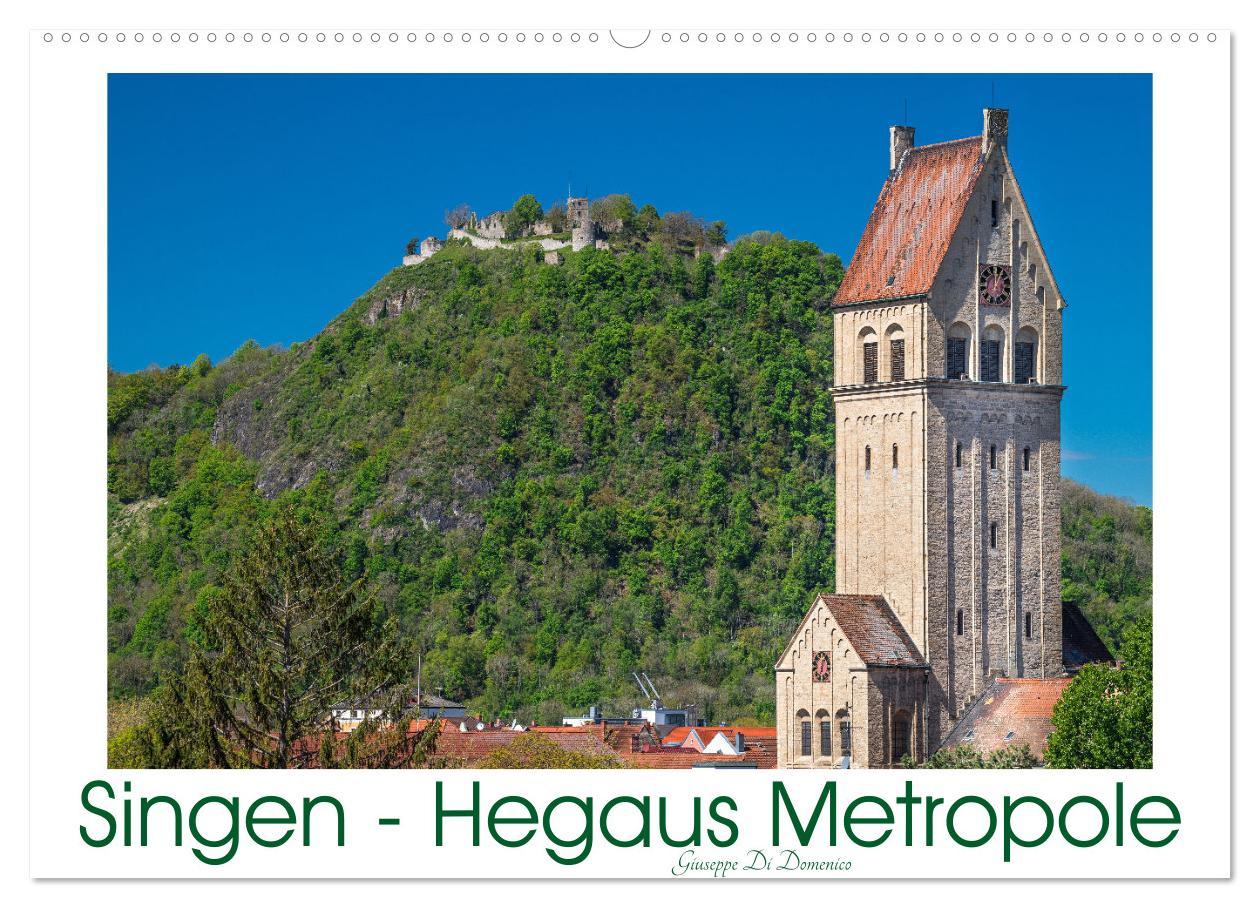 Cover: 9783457142363 | Singen - Hegaus Metropole (Wandkalender 2025 DIN A2 quer), CALVENDO...