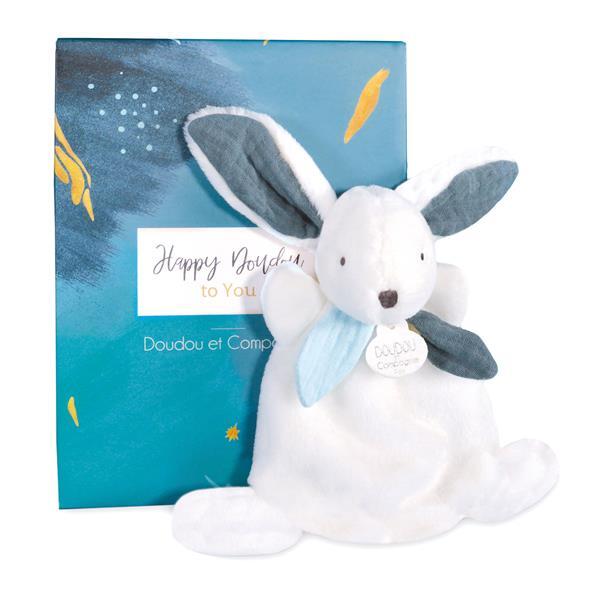 Cover: 3700335238839 | Happy Pop Hase Schmusetuch 17cm | DOUDOU | EAN 3700335238839