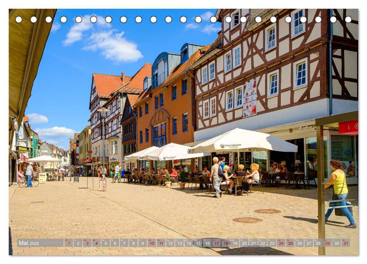 Bild: 9783435434695 | Ein Blick auf Frankenberg an der Eder (Tischkalender 2025 DIN A5...