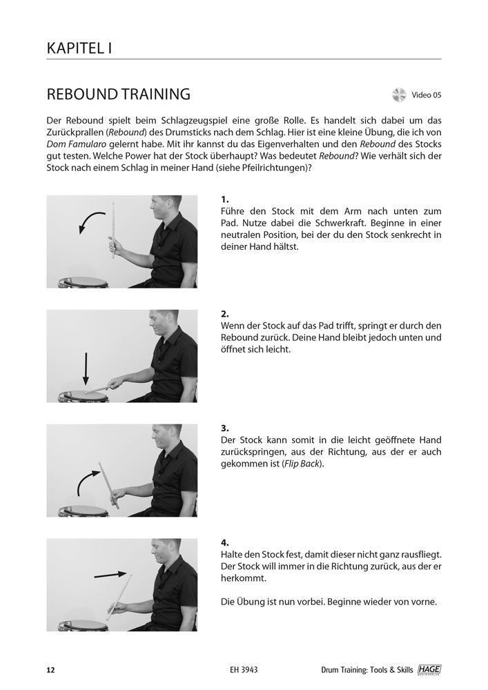 Bild: 9783866263994 | Drum Training Tools & Skills (mit Daten-DVD) | Patrick Metzger | Buch