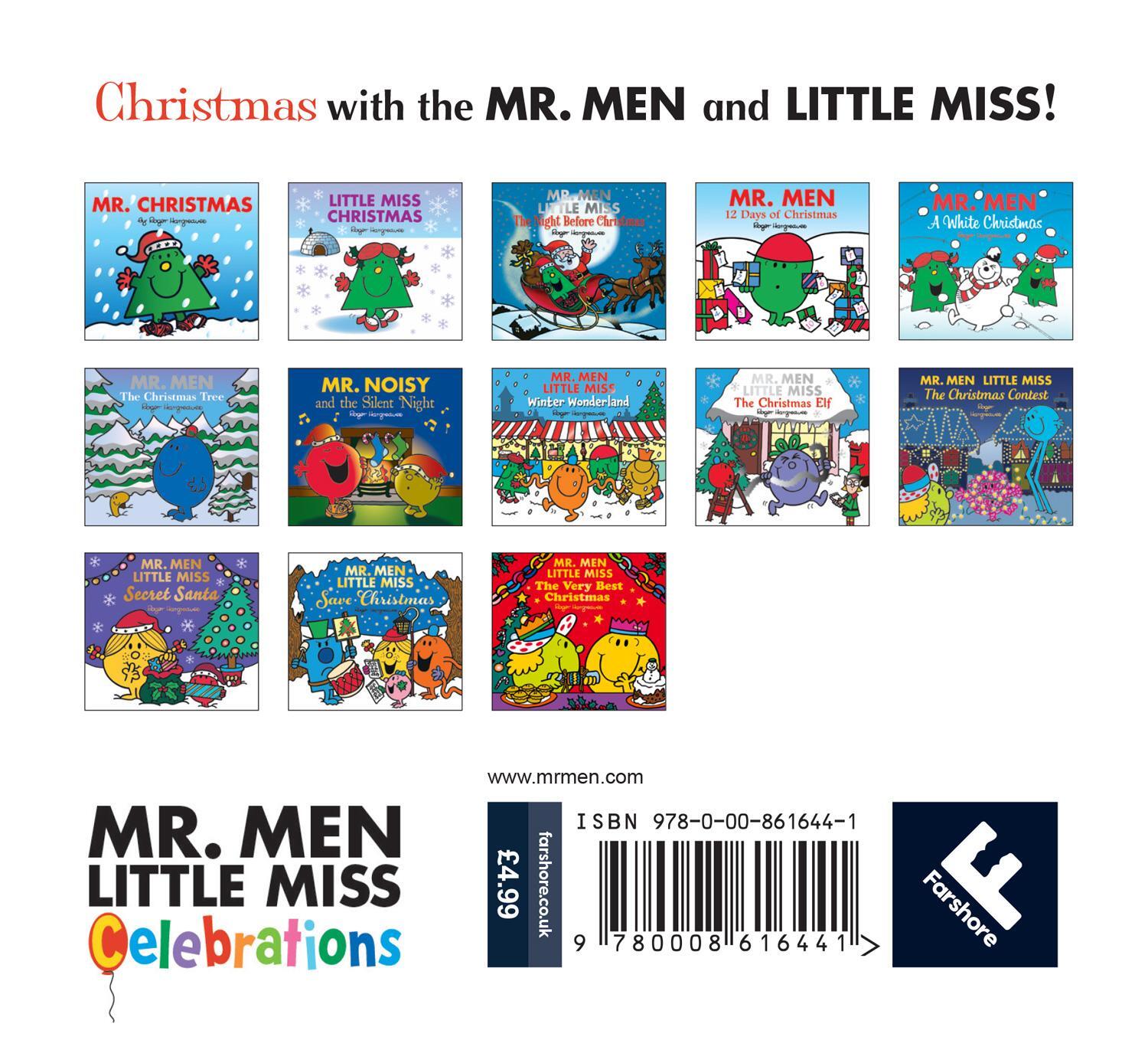 Rückseite: 9780008616441 | Mr Men Little Miss: The Very Best Christmas | Adam Hargreaves (u. a.)