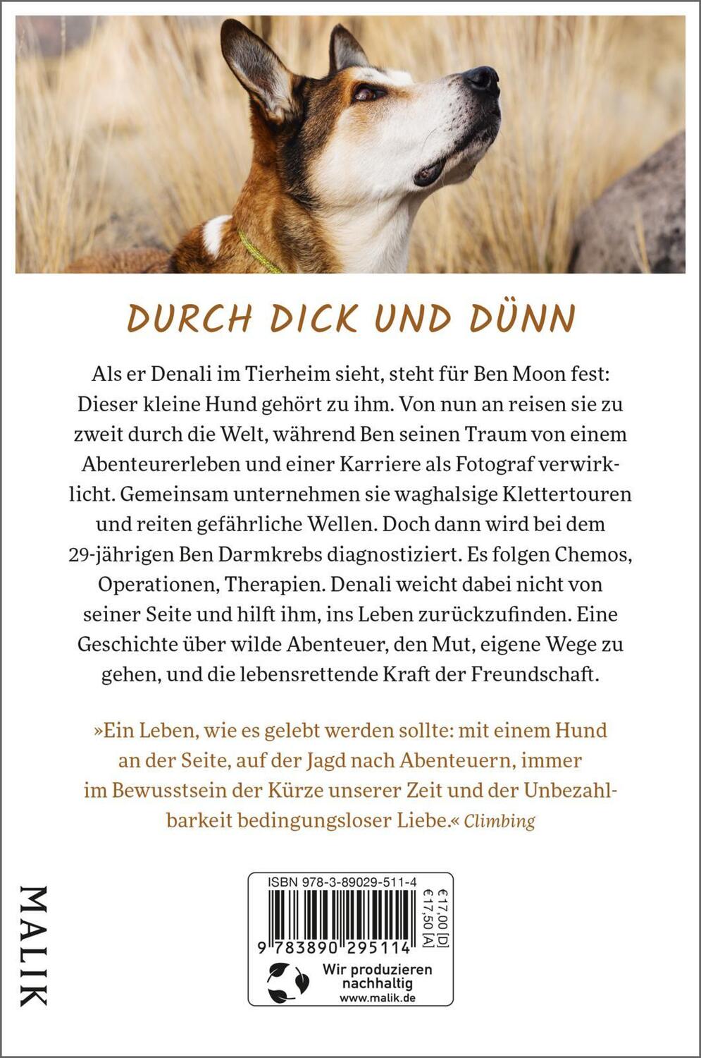 Rückseite: 9783890295114 | Denali | Ben Moon | Taschenbuch | 320 S. | Deutsch | 2021 | MALIK