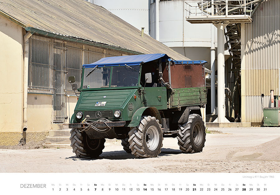 Bild: 9783966648363 | Unimog Klassiker Kalender 2025 | 12 perfekt restaurierte Unimogs