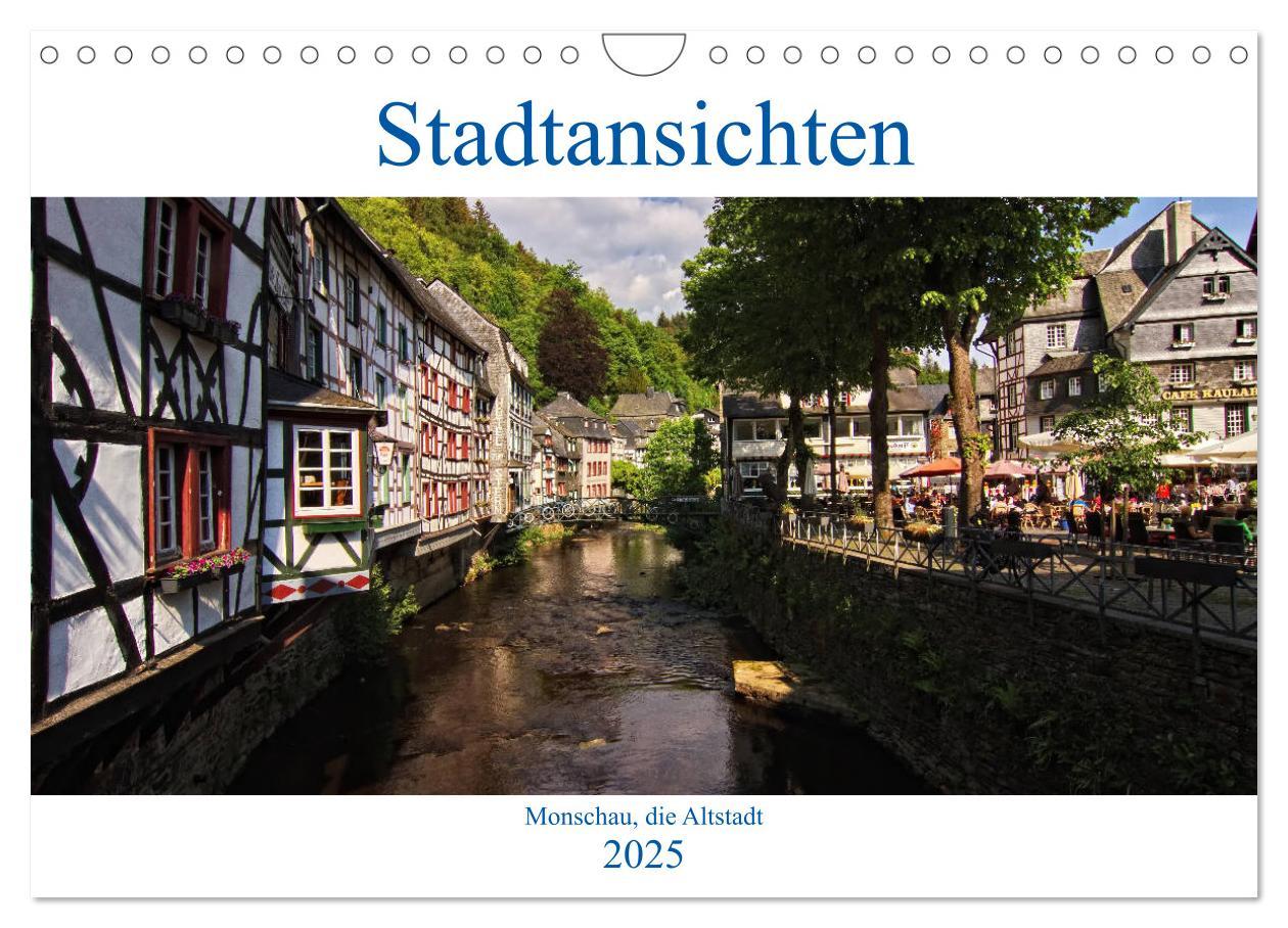 Cover: 9783435296156 | Stadtansichten, Monschau die Altstadt (Wandkalender 2025 DIN A4...