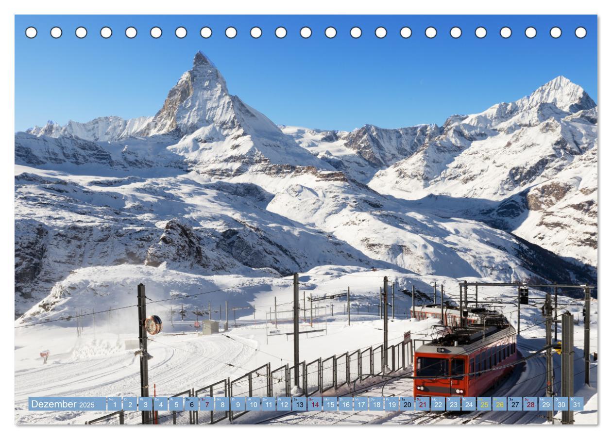 Bild: 9783383826443 | MATTERHORN Impressionen (Tischkalender 2025 DIN A5 quer), CALVENDO...