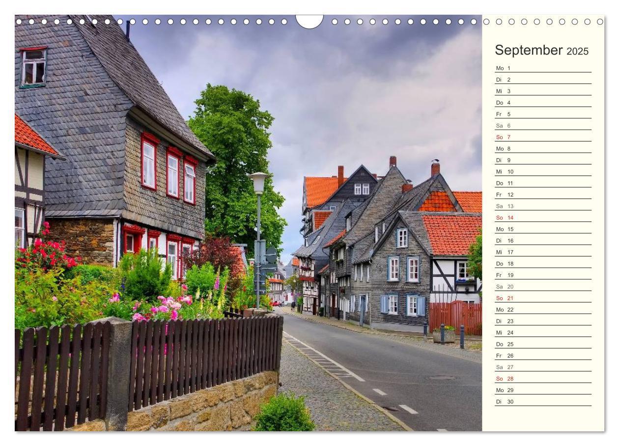 Bild: 9783435524518 | Goslar - Hanse- und Kaiserstadt im Harz (Wandkalender 2025 DIN A3...