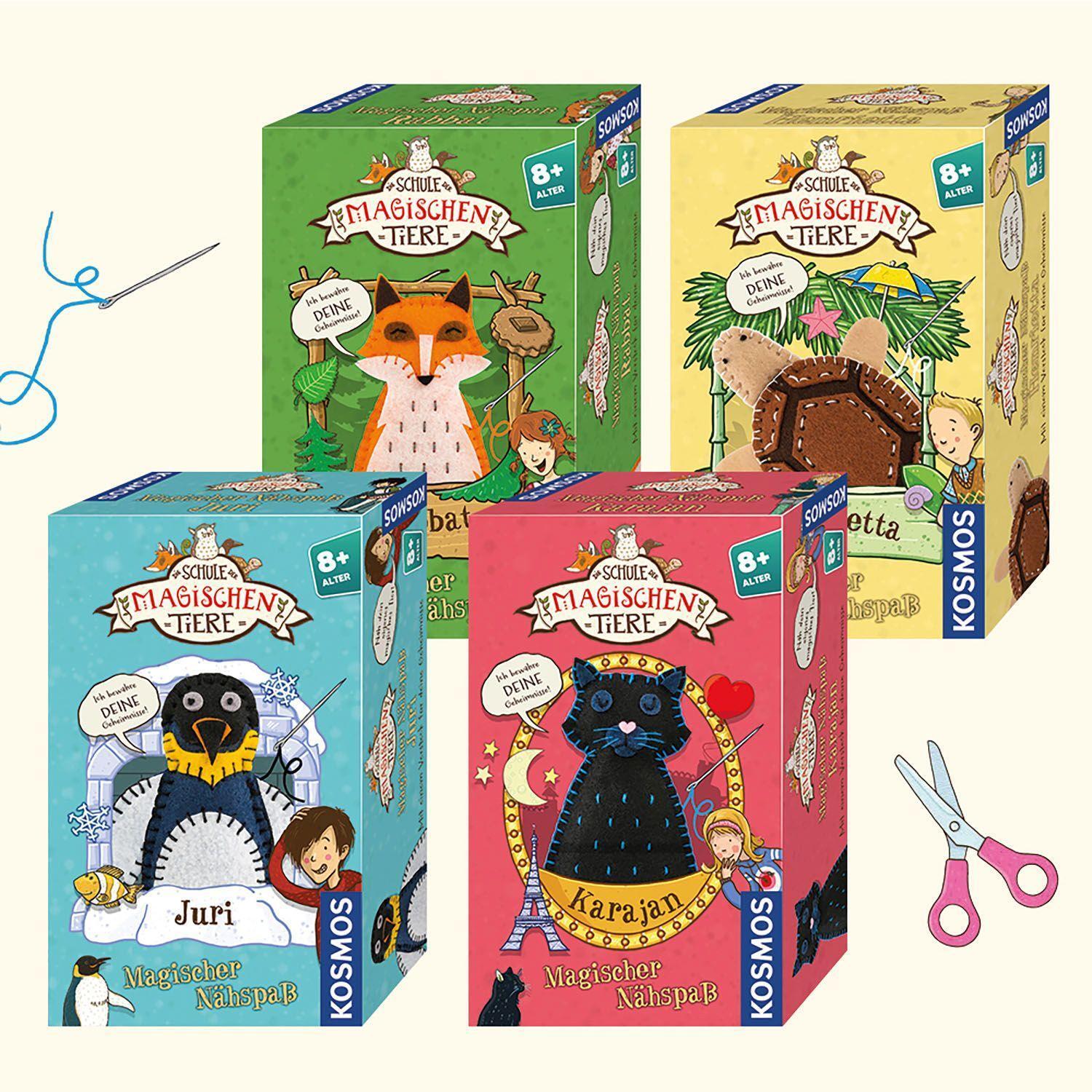 Bild: 4002051698935 | Die Schule der magischen Tiere - Magischer Nähspaß: Juri | Bastel-Set