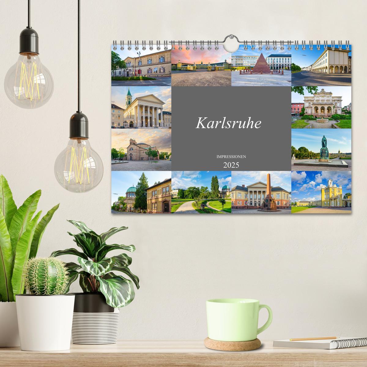 Bild: 9783435056828 | Karlsruhe Impressionen (Wandkalender 2025 DIN A4 quer), CALVENDO...