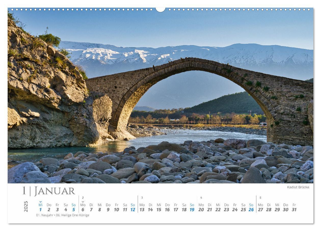 Bild: 9783383798276 | Albanien - wild, authentisch, abenteuerlich (Wandkalender 2025 DIN...