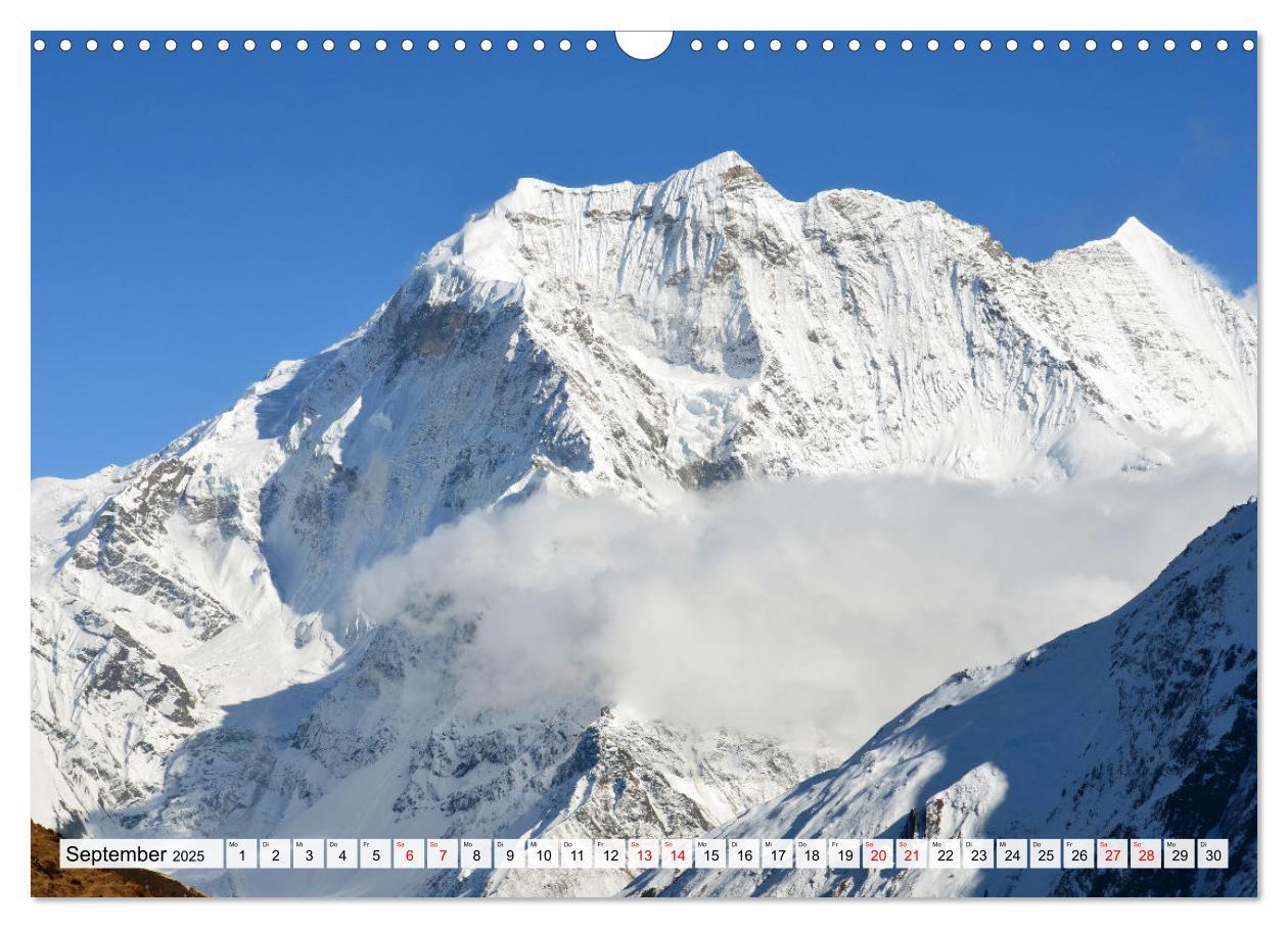 Bild: 9783383830617 | MANASLU HIMAL gewaltige Bergriesen (Wandkalender 2025 DIN A3 quer),...