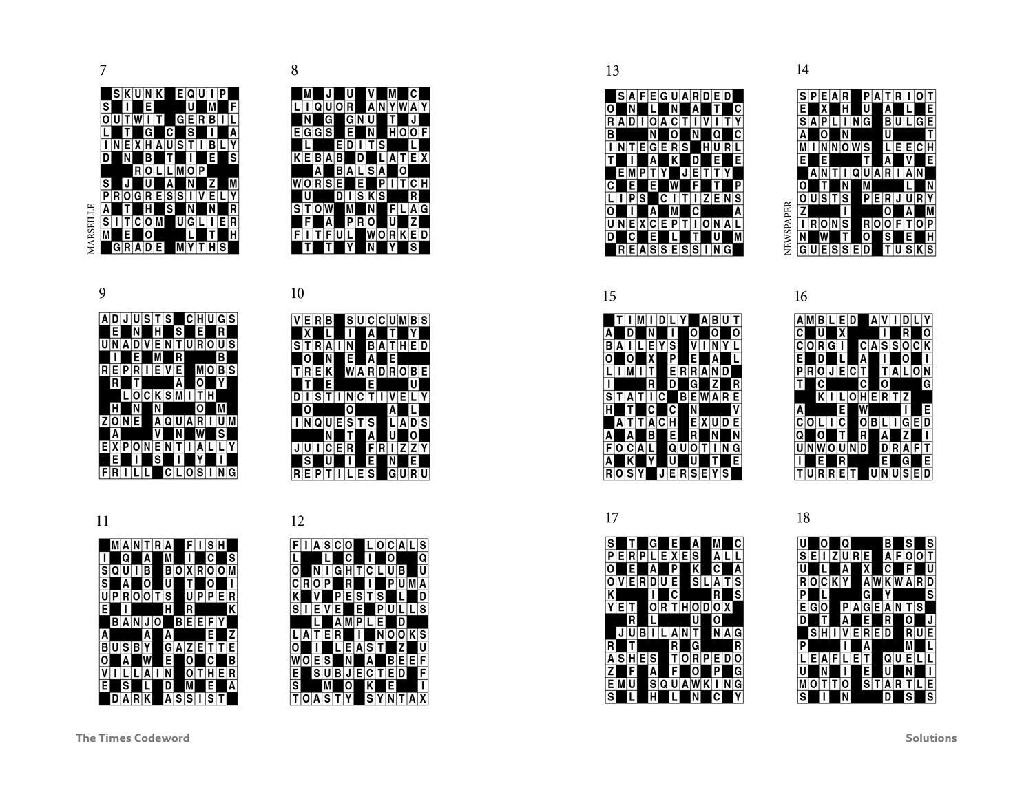 Bild: 9780008472740 | The Times Codeword 13 | 200 Cracking Logic Puzzles | Games | Buch