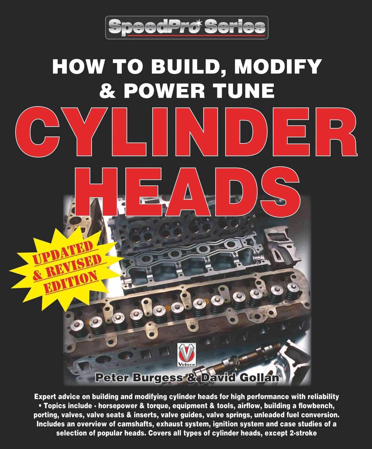 Cover: 9781903706763 | How to Build, Modify &amp; Power Tune Cylinder Heads | Peter Burgess