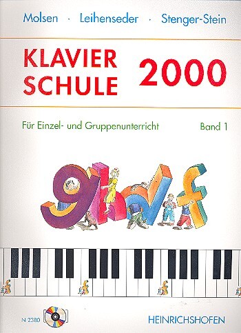 Cover: 9790204423804 | Klavierschule 2000 | Molsen | Taschenbuch | 88 S. | Deutsch | 2007