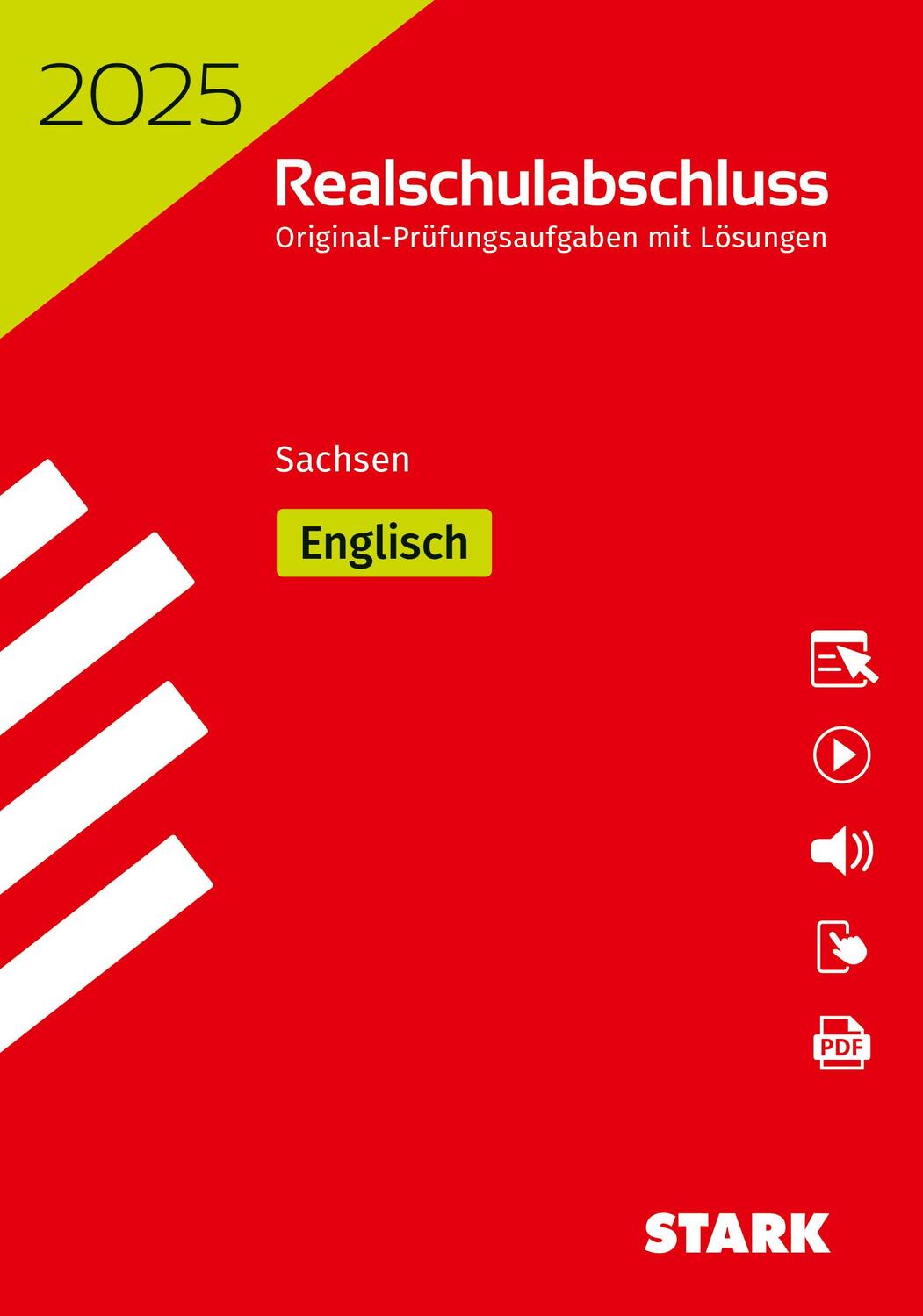 Cover: 9783849061968 | STARK Original-Prüfungen Realschulabschluss 2025 - Englisch - Sachsen