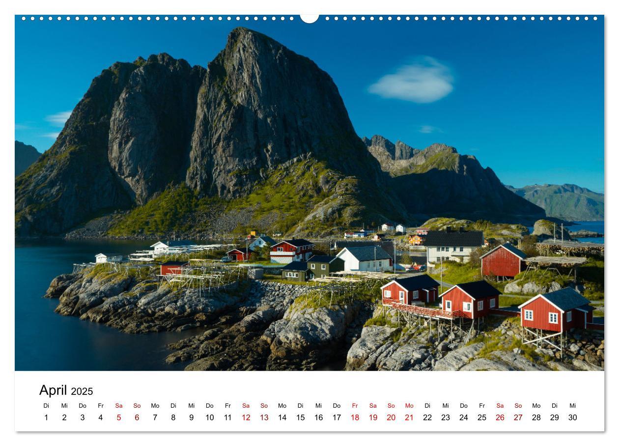 Bild: 9783435009046 | Lofoten (Wandkalender 2025 DIN A2 quer), CALVENDO Monatskalender