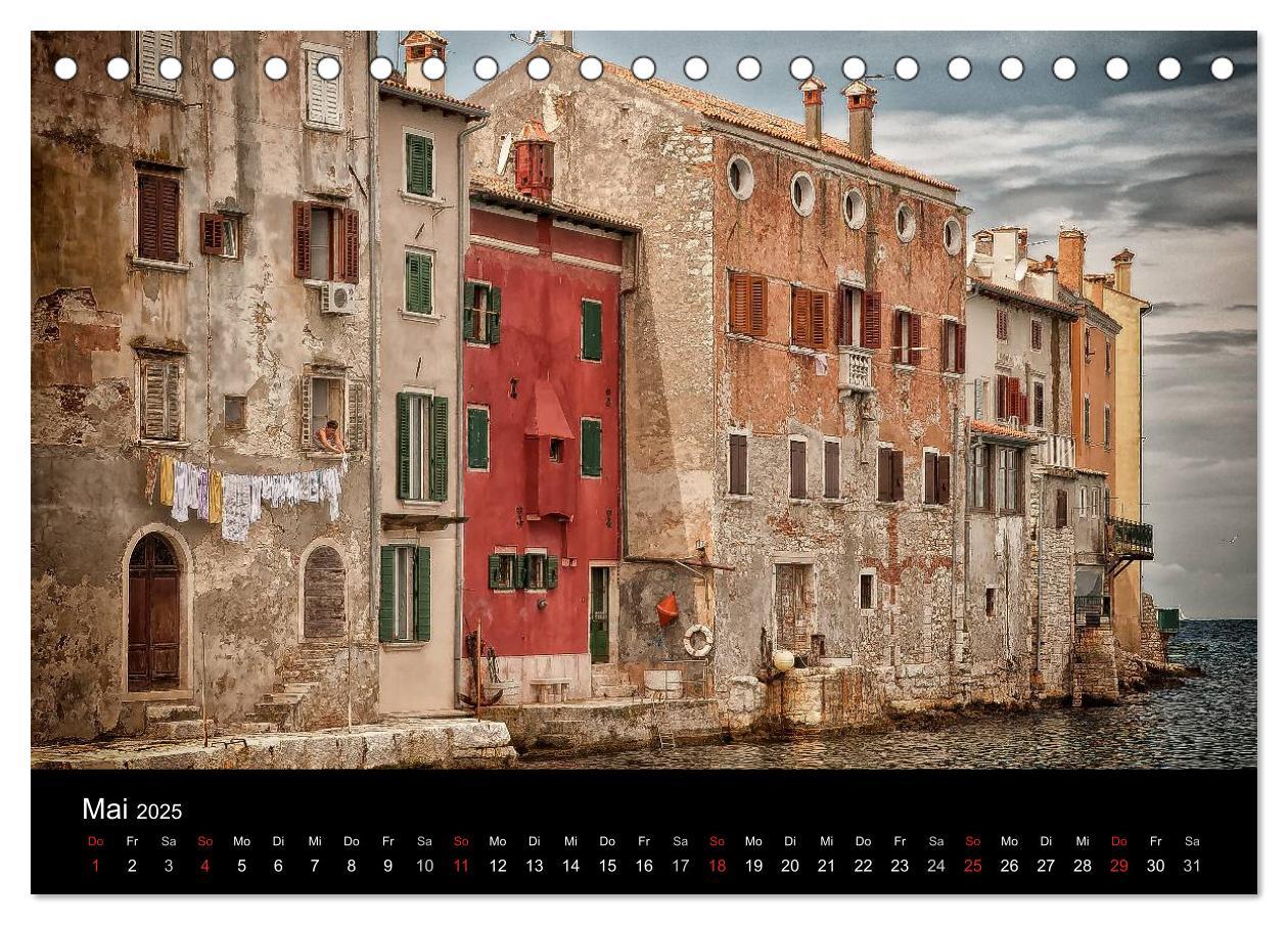 Bild: 9783435751051 | Rovinj Impressionen (Tischkalender 2025 DIN A5 quer), CALVENDO...