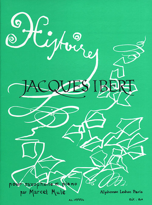 Cover: 9790046198540 | Histoires Pour Saxophone Et Piano | Jacques Ibert | Buch