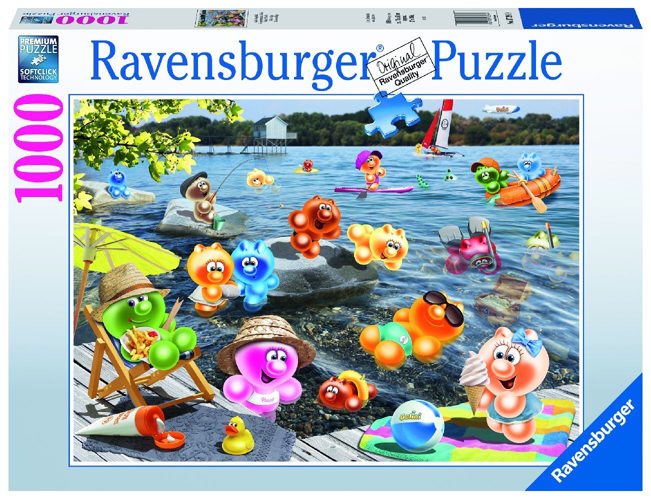 Cover: 4005556173969 | Ravensburger Puzzle 17396 Gelini Seepicknick - 1000 Teile Puzzle...