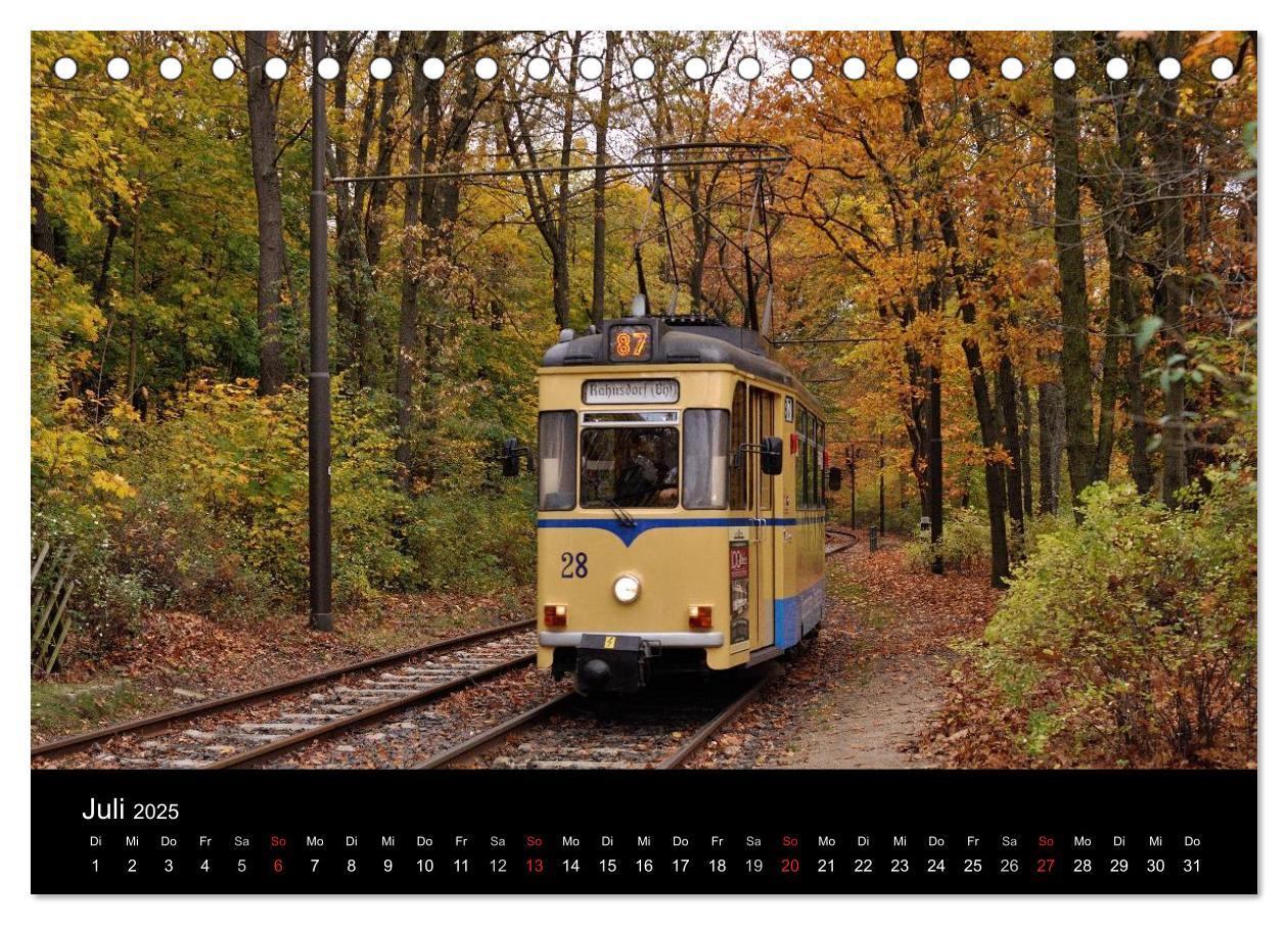 Bild: 9783435595099 | Auf Gleisen durch Berlin (Tischkalender 2025 DIN A5 quer), CALVENDO...