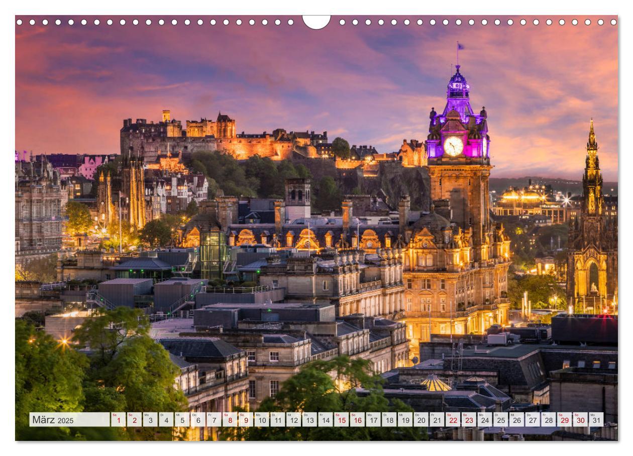 Bild: 9783383963353 | EDINBURGH Impressionen bei Tag und Nacht (Wandkalender 2025 DIN A3...