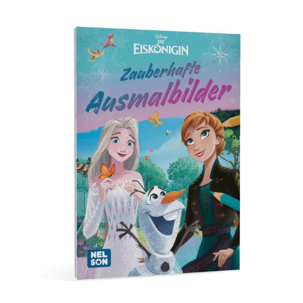 Bild: 9783845122229 | Disney Die Eiskönigin | Malblock mit 128 Seiten | Taschenbuch | 128 S.