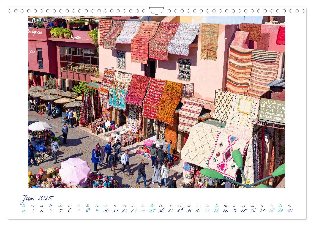 Bild: 9783383913525 | Marrakesch - Oase im Wüstenstaub (Wandkalender 2025 DIN A3 quer),...