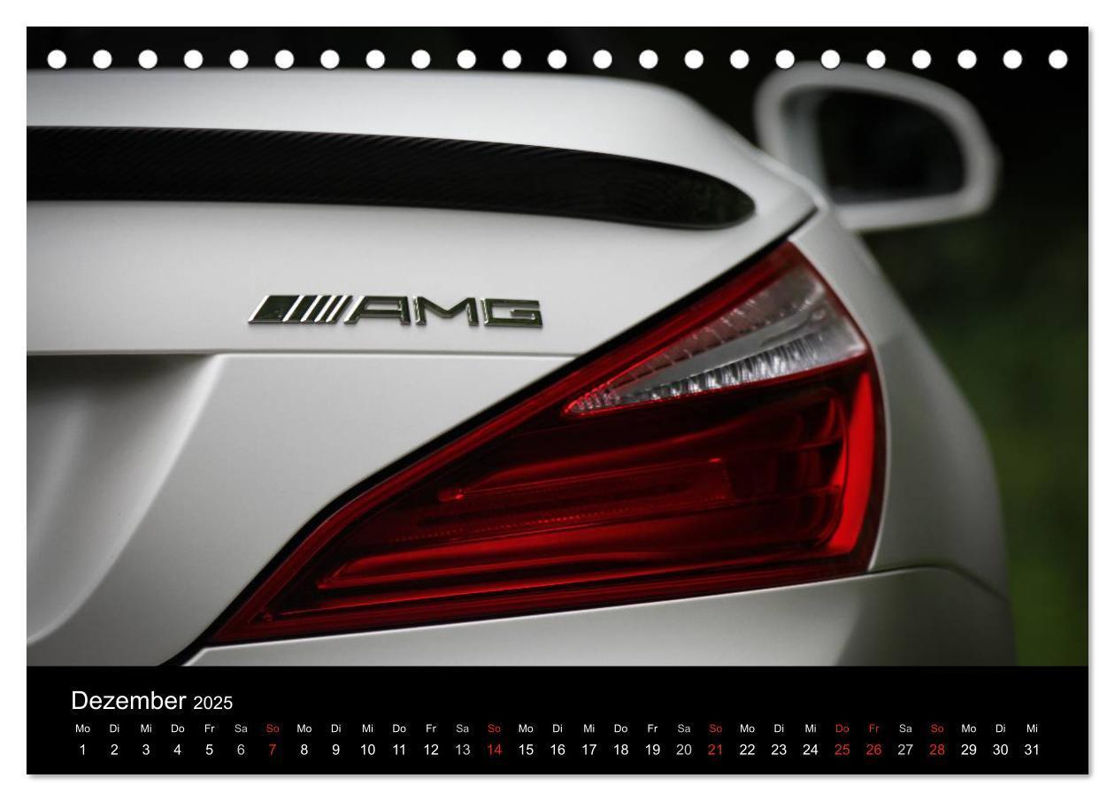 Bild: 9783435800490 | Mercedes-Benz SL 63 AMG (Tischkalender 2025 DIN A5 quer), CALVENDO...