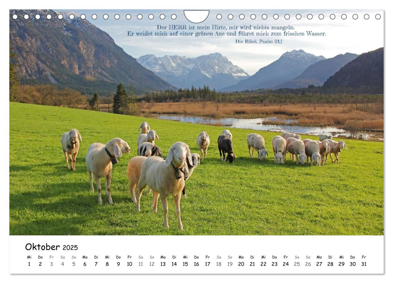 Bild: 9783383823725 | Christliche Bildpoesie (Wandkalender 2025 DIN A4 quer), CALVENDO...